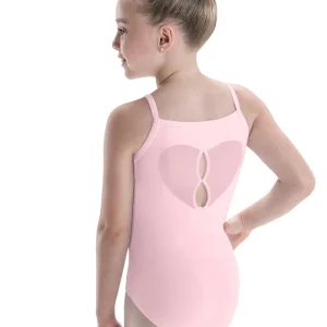 Motionwear- Keyhole Heart Pink Leotard