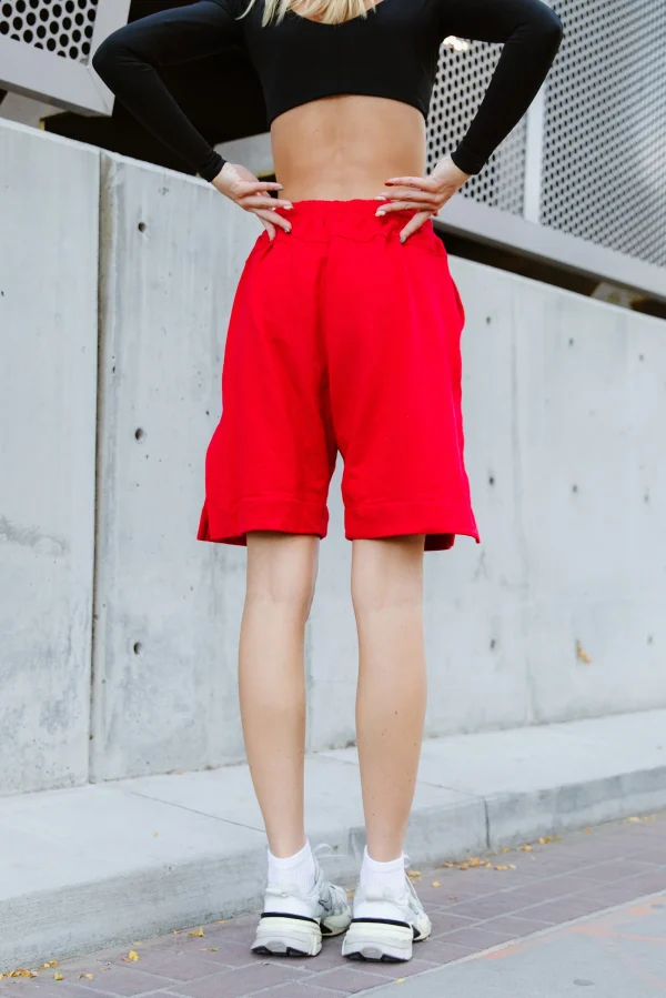 *In Store Only* Five - Baller Short - Crimson - Image 2