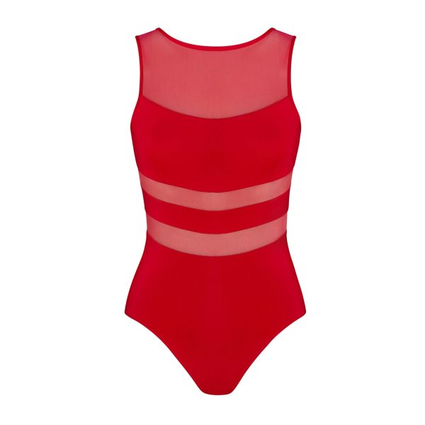 Energetiks Lexi Leotard - Red
