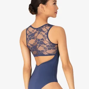 Home 1 Baltogs - Lace Navy Leotard