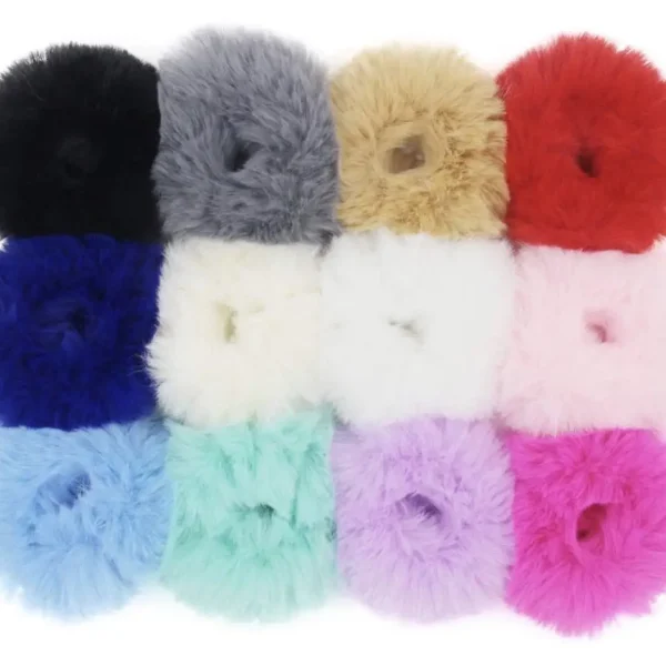 Furry Scrunchies