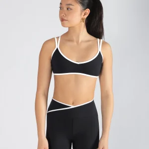 Energetiks- Colette Crop Top- Black