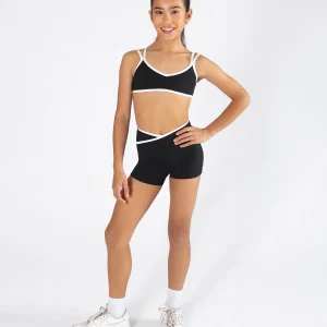 Energetiks - Colette Cross Front Short - Black